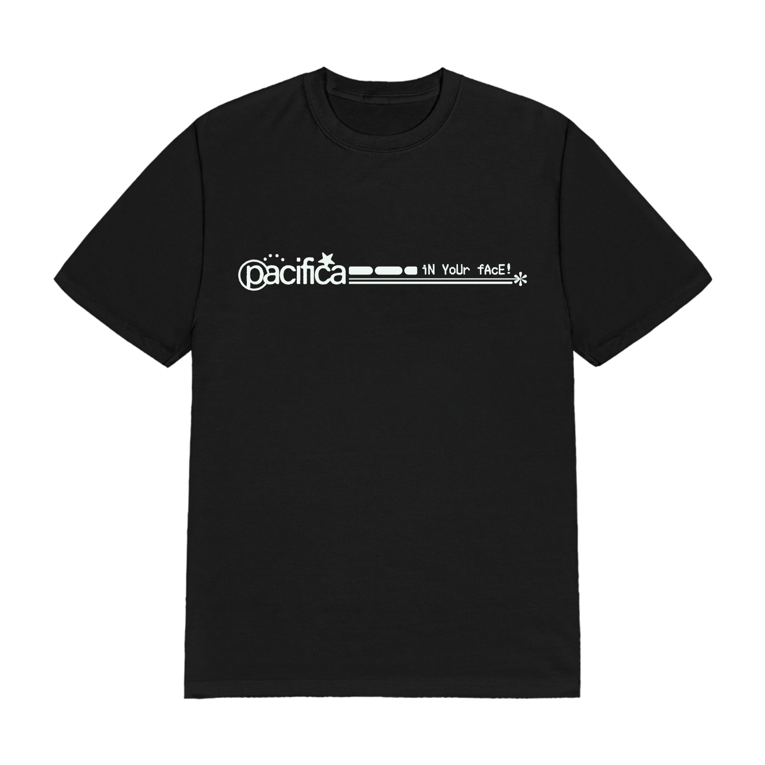 Pacifica In Your Face Tee (Black)