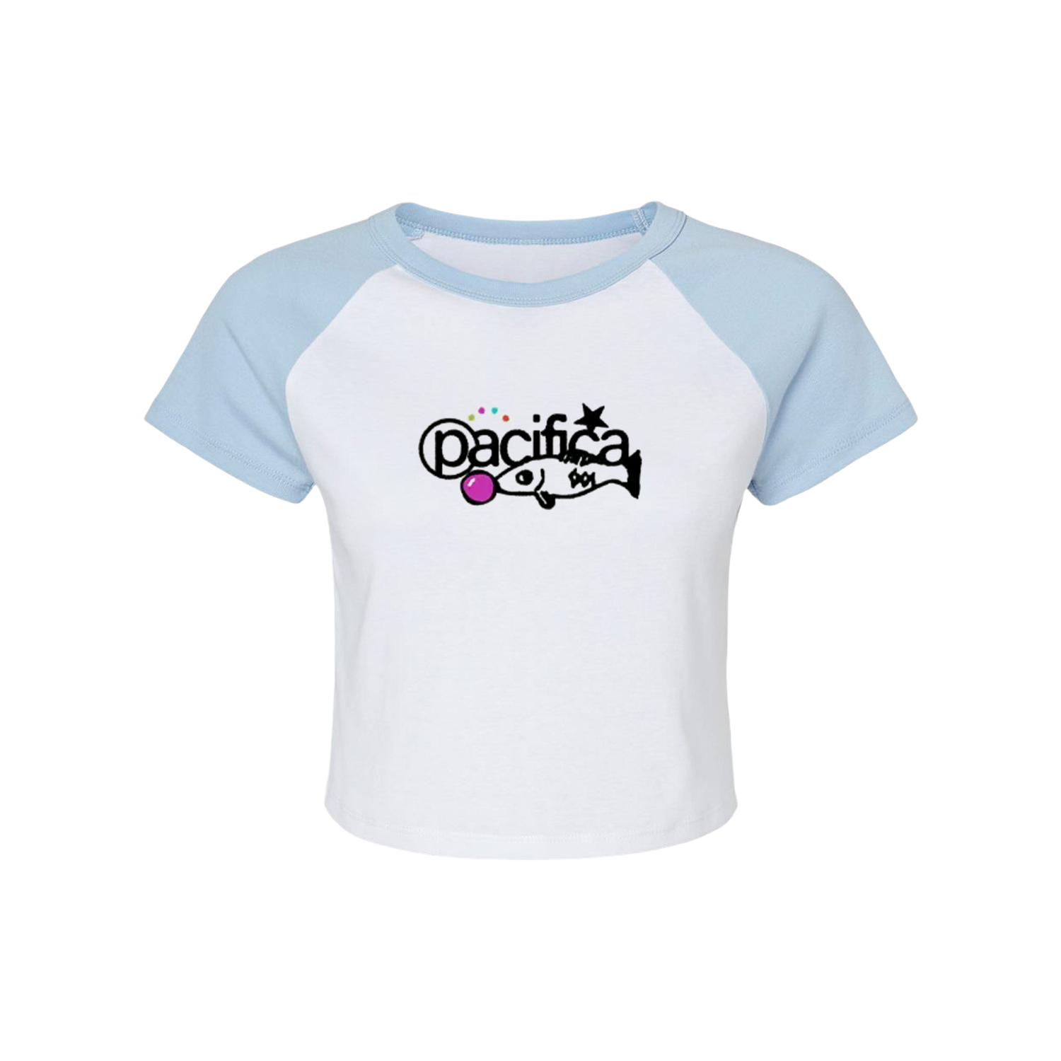 Pacifica Baby Tee (Sky Blue)